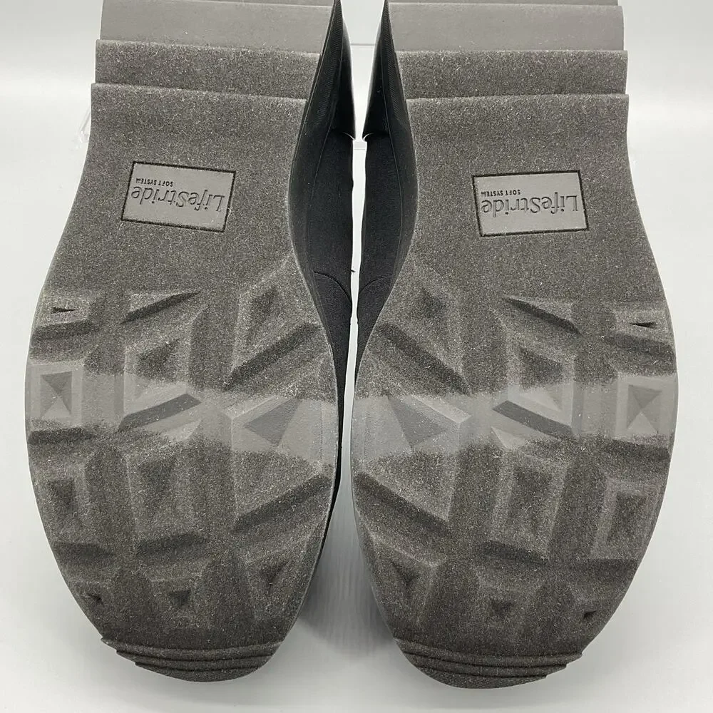 NEW Lifestride Women’s Reflection Mary Jane Shoes Black Size 9.5W